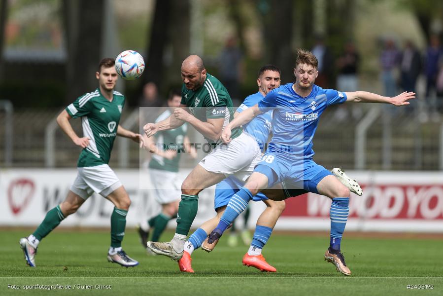 action, Sport, Schweinfurt, Sachs-Stadion, Regionalliga Bayern, Fussball, FVI, FV Illertissen, FCS, BFV, April 2024, 29. Spieltag, 13.04.2024, 1. FC Schweinfurt 1905 - Bild-ID: 2403192