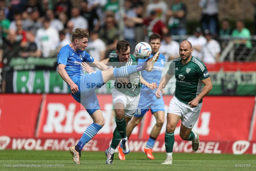 action, Sport, Schweinfurt, Sachs-Stadion, Regionalliga Bayern, Fussball, FVI, FV Illertissen, FCS, BFV, April 2024, 29. Spieltag, 13.04.2024, 1. FC Schweinfurt 1905 - Bild-ID: 2403198