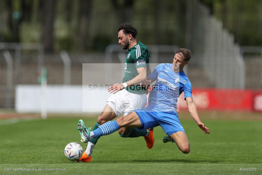 action, Sport, Schweinfurt, Sachs-Stadion, Regionalliga Bayern, Fussball, FVI, FV Illertissen, FCS, BFV, April 2024, 29. Spieltag, 13.04.2024, 1. FC Schweinfurt 1905 - Bild-ID: 2403200