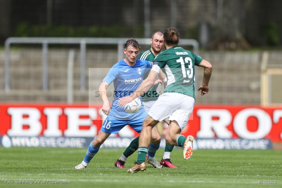 action, Sport, Schweinfurt, Sachs-Stadion, Regionalliga Bayern, Fussball, FVI, FV Illertissen, FCS, BFV, April 2024, 29. Spieltag, 13.04.2024, 1. FC Schweinfurt 1905 - Bild-ID: 2403203
