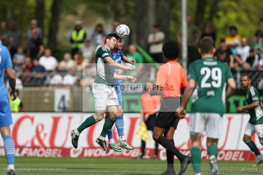 action, Sport, Schweinfurt, Sachs-Stadion, Regionalliga Bayern, Fussball, FVI, FV Illertissen, FCS, BFV, April 2024, 29. Spieltag, 13.04.2024, 1. FC Schweinfurt 1905 - Bild-ID: 2403215