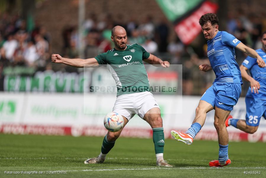action, Sport, Schweinfurt, Sachs-Stadion, Regionalliga Bayern, Fussball, FVI, FV Illertissen, FCS, BFV, April 2024, 29. Spieltag, 13.04.2024, 1. FC Schweinfurt 1905 - Bild-ID: 2403242