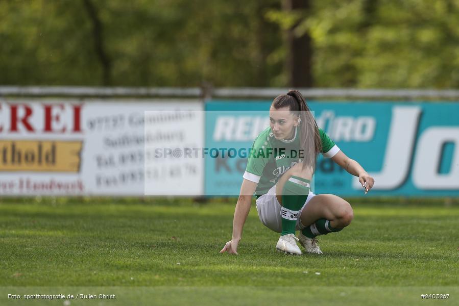 Sportgelände, Adelsberg, 13.04.2024, sport, action, BFV, Fussball, April 2024, 11. Spieltag, Frauen BOL, DJK, FCK, DJK Schweinfurt, FC Karsbach - Bild-ID: 2403267