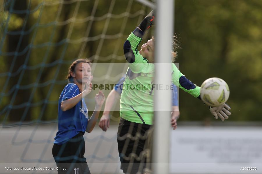 Sportgelände, Adelsberg, 13.04.2024, sport, action, BFV, Fussball, April 2024, 11. Spieltag, Frauen BOL, DJK, FCK, DJK Schweinfurt, FC Karsbach - Bild-ID: 2403268