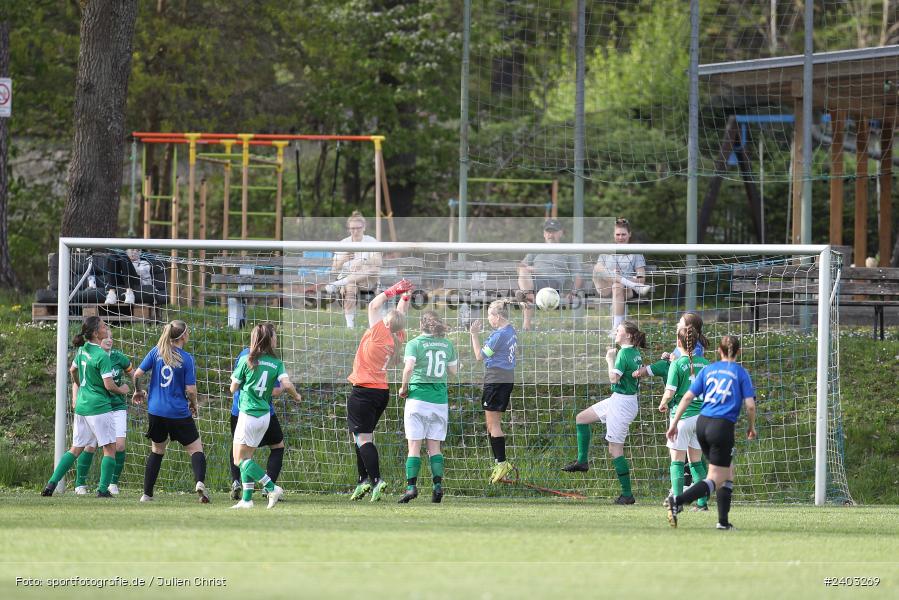 Sportgelände, Adelsberg, 13.04.2024, sport, action, BFV, Fussball, April 2024, 11. Spieltag, Frauen BOL, DJK, FCK, DJK Schweinfurt, FC Karsbach - Bild-ID: 2403269