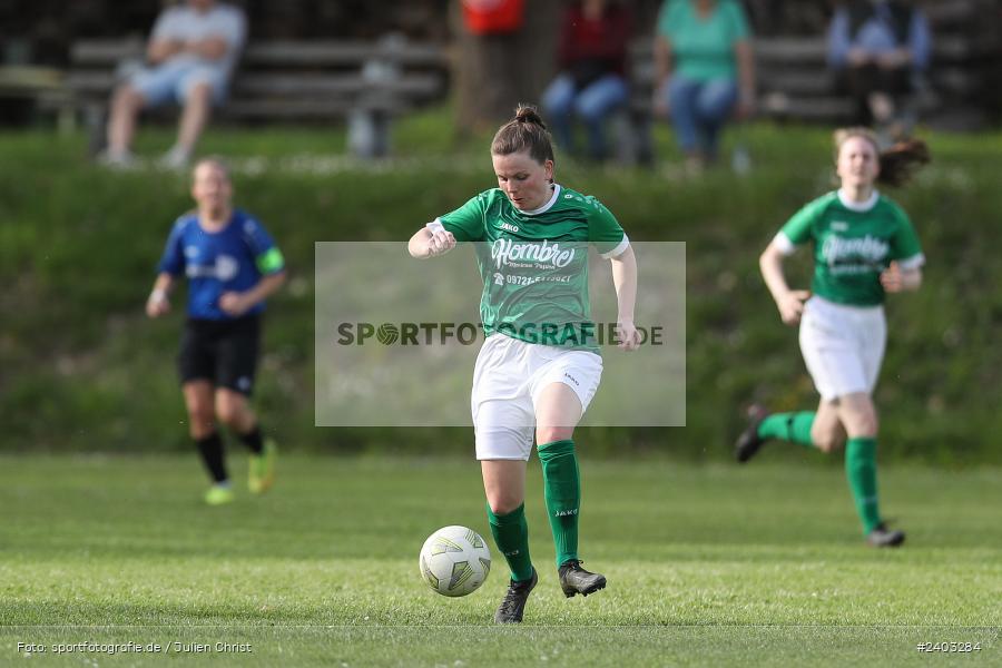 Sportgelände, Adelsberg, 13.04.2024, sport, action, BFV, Fussball, April 2024, 11. Spieltag, Frauen BOL, DJK, FCK, DJK Schweinfurt, FC Karsbach - Bild-ID: 2403284
