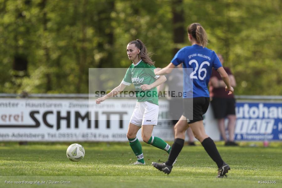 Sportgelände, Adelsberg, 13.04.2024, sport, action, BFV, Fussball, April 2024, 11. Spieltag, Frauen BOL, DJK, FCK, DJK Schweinfurt, FC Karsbach - Bild-ID: 2403305 Sportgelände, Adelsberg, 13.04.2024, sport, action, BFV, Fussball, April 2024, 11. Spieltag, Frauen BOL, DJK, FCK, DJK Schweinfurt, FC Karsbach - Bild-ID: 2403305