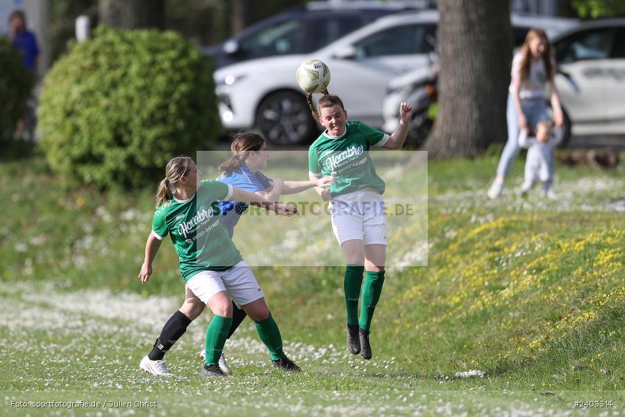 Sportgelände, Adelsberg, 13.04.2024, sport, action, BFV, Fussball, April 2024, 11. Spieltag, Frauen BOL, DJK, FCK, DJK Schweinfurt, FC Karsbach - Bild-ID: 2403314 Sportgelände, Adelsberg, 13.04.2024, sport, action, BFV, Fussball, April 2024, 11. Spieltag, Frauen BOL, DJK, FCK, DJK Schweinfurt, FC Karsbach - Bild-ID: 2403314