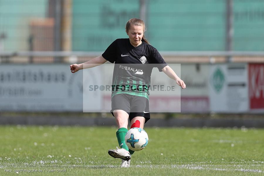 Sportgelände, Karlstadt, 14.04.2024, sport, action, BFV, Fussball, April 2024, 11. Spieltag, Bezirksliga Frauen 01, TSV, FVK, TSV Mainaschaff, FV Karlstadt - Bild-ID: 2403334