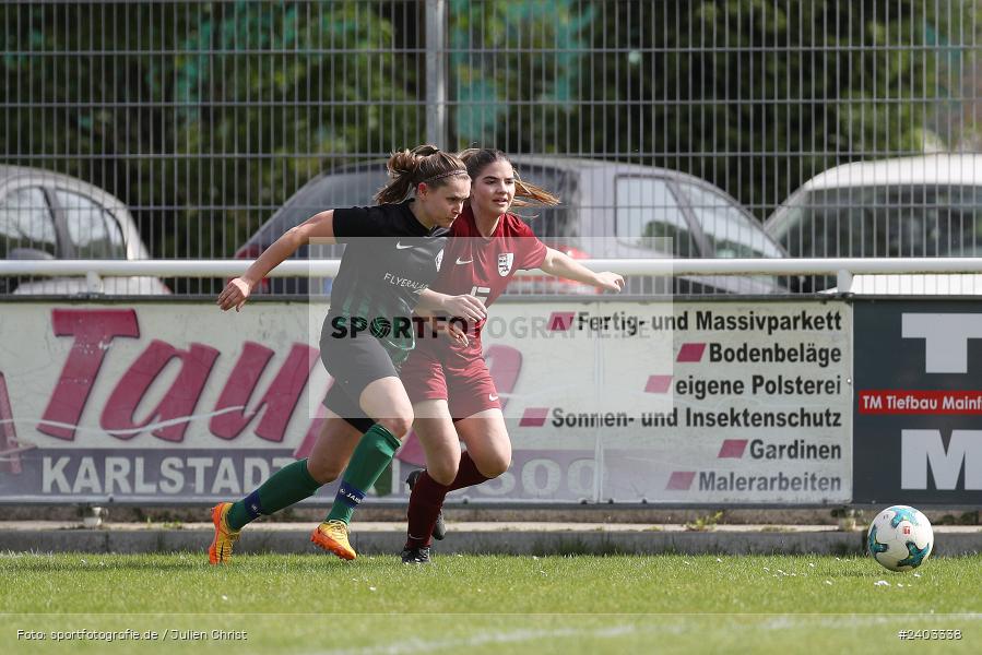 Sportgelände, Karlstadt, 14.04.2024, sport, action, BFV, Fussball, April 2024, 11. Spieltag, Bezirksliga Frauen 01, TSV, FVK, TSV Mainaschaff, FV Karlstadt - Bild-ID: 2403338