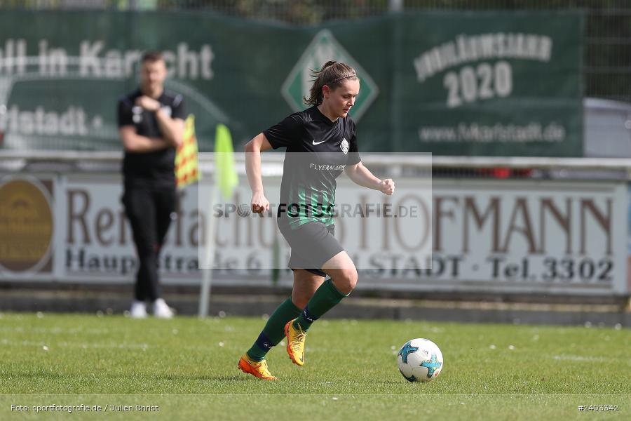 Sportgelände, Karlstadt, 14.04.2024, sport, action, BFV, Fussball, April 2024, 11. Spieltag, Bezirksliga Frauen 01, TSV, FVK, TSV Mainaschaff, FV Karlstadt - Bild-ID: 2403342