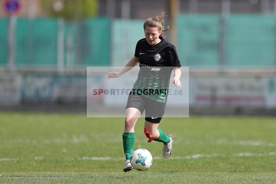 Sportgelände, Karlstadt, 14.04.2024, sport, action, BFV, Fussball, April 2024, 11. Spieltag, Bezirksliga Frauen 01, TSV, FVK, TSV Mainaschaff, FV Karlstadt - Bild-ID: 2403347 Sportgelände, Karlstadt, 14.04.2024, sport, action, BFV, Fussball, April 2024, 11. Spieltag, Bezirksliga Frauen 01, TSV, FVK, TSV Mainaschaff, FV Karlstadt - Bild-ID: 2403347