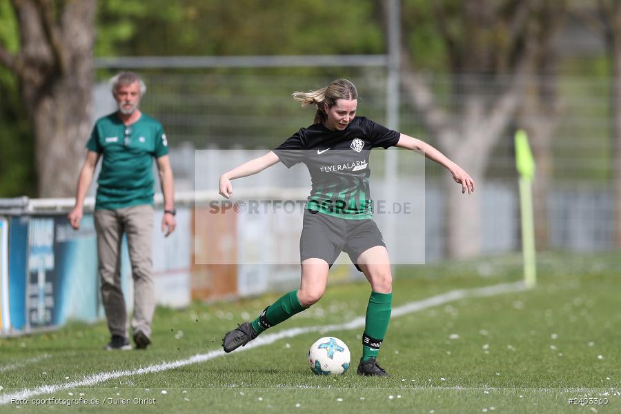 Sportgelände, Karlstadt, 14.04.2024, sport, action, BFV, Fussball, April 2024, 11. Spieltag, Bezirksliga Frauen 01, TSV, FVK, TSV Mainaschaff, FV Karlstadt - Bild-ID: 2403360 Sportgelände, Karlstadt, 14.04.2024, sport, action, BFV, Fussball, April 2024, 11. Spieltag, Bezirksliga Frauen 01, TSV, FVK, TSV Mainaschaff, FV Karlstadt - Bild-ID: 2403360