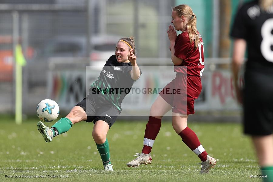 Sportgelände, Karlstadt, 14.04.2024, sport, action, BFV, Fussball, April 2024, 11. Spieltag, Bezirksliga Frauen 01, TSV, FVK, TSV Mainaschaff, FV Karlstadt - Bild-ID: 2403364 Sportgelände, Karlstadt, 14.04.2024, sport, action, BFV, Fussball, April 2024, 11. Spieltag, Bezirksliga Frauen 01, TSV, FVK, TSV Mainaschaff, FV Karlstadt - Bild-ID: 2403364