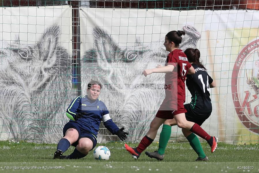 Sportgelände, Karlstadt, 14.04.2024, sport, action, BFV, Fussball, April 2024, 11. Spieltag, Bezirksliga Frauen 01, TSV, FVK, TSV Mainaschaff, FV Karlstadt - Bild-ID: 2403370 Sportgelände, Karlstadt, 14.04.2024, sport, action, BFV, Fussball, April 2024, 11. Spieltag, Bezirksliga Frauen 01, TSV, FVK, TSV Mainaschaff, FV Karlstadt - Bild-ID: 2403370
