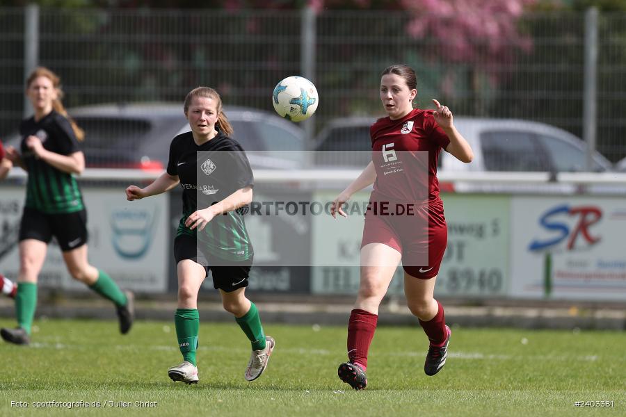 Sportgelände, Karlstadt, 14.04.2024, sport, action, BFV, Fussball, April 2024, 11. Spieltag, Bezirksliga Frauen 01, TSV, FVK, TSV Mainaschaff, FV Karlstadt - Bild-ID: 2403381