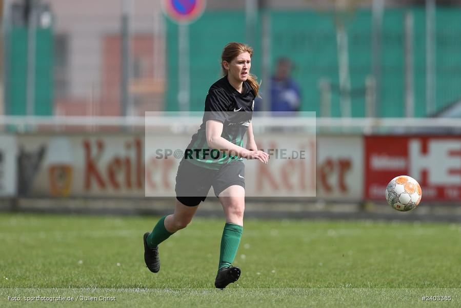 Sportgelände, Karlstadt, 14.04.2024, sport, action, BFV, Fussball, April 2024, 11. Spieltag, Bezirksliga Frauen 01, TSV, FVK, TSV Mainaschaff, FV Karlstadt - Bild-ID: 2403385