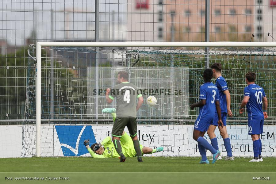 action, Würzburger FV 04 II, Würzburg, TSV Neuhütten-Wiesthal, Sport, Sepp-Endres-Sportanlage, Kreisliga Würzburg Gr. 2, Fussball, BFV, April 2024, 25. Spieltag, 14.04.2024 - Bild-ID: 2403608