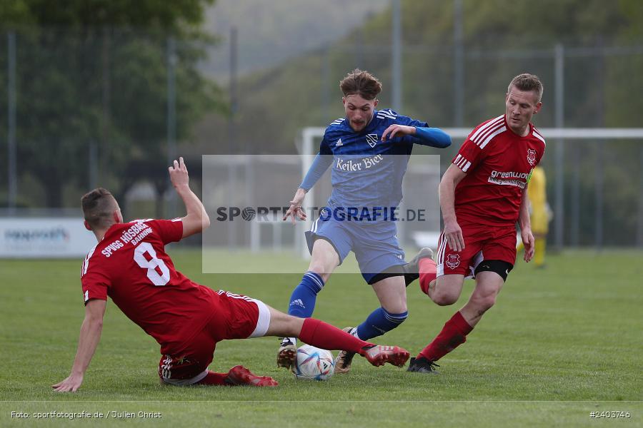 Sportgelände, Lohr, 17.04.2024, sport, action, BFV, Fussball, April 2024, 28. Spieltag, Bezirksliga Unterfranken West, SpVgg Hösbach-Bahnhof, TSV Lohr - Bild-ID: 2403746