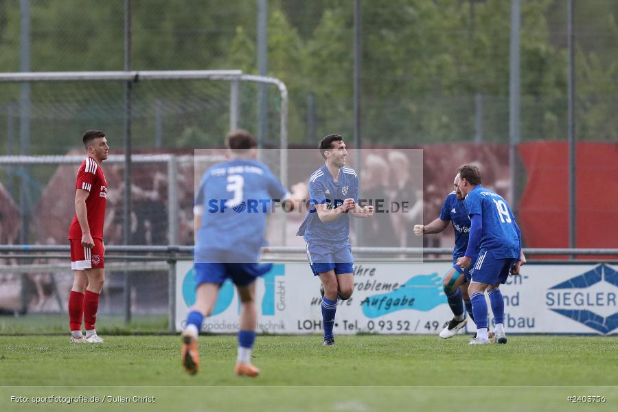 Sportgelände, Lohr, 17.04.2024, sport, action, BFV, Fussball, April 2024, 28. Spieltag, Bezirksliga Unterfranken West, SpVgg Hösbach-Bahnhof, TSV Lohr - Bild-ID: 2403756