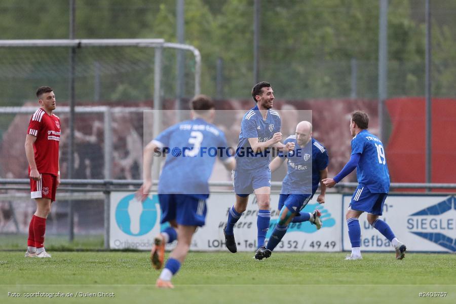 Sportgelände, Lohr, 17.04.2024, sport, action, BFV, Fussball, April 2024, 28. Spieltag, Bezirksliga Unterfranken West, SpVgg Hösbach-Bahnhof, TSV Lohr - Bild-ID: 2403757