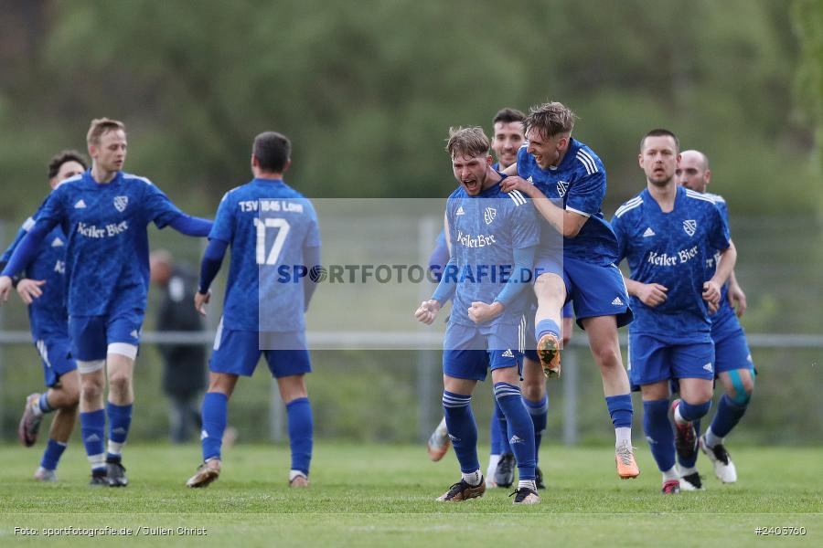 Sportgelände, Lohr, 17.04.2024, sport, action, BFV, Fussball, April 2024, 28. Spieltag, Bezirksliga Unterfranken West, SpVgg Hösbach-Bahnhof, TSV Lohr - Bild-ID: 2403760