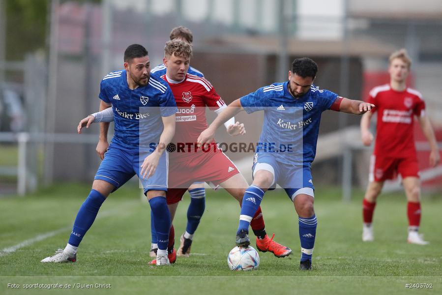 Sportgelände, Lohr, 17.04.2024, sport, action, BFV, Fussball, April 2024, 28. Spieltag, Bezirksliga Unterfranken West, SpVgg Hösbach-Bahnhof, TSV Lohr - Bild-ID: 2403762