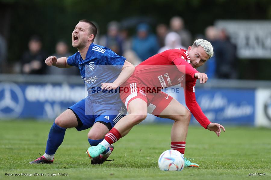 Sportgelände, Lohr, 17.04.2024, sport, action, BFV, Fussball, April 2024, 28. Spieltag, Bezirksliga Unterfranken West, SpVgg Hösbach-Bahnhof, TSV Lohr - Bild-ID: 2403763