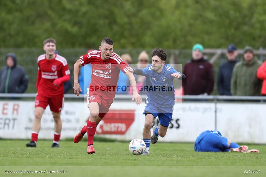 Sportgelände, Lohr, 17.04.2024, sport, action, BFV, Fussball, April 2024, 28. Spieltag, Bezirksliga Unterfranken West, SpVgg Hösbach-Bahnhof, TSV Lohr - Bild-ID: 2403764