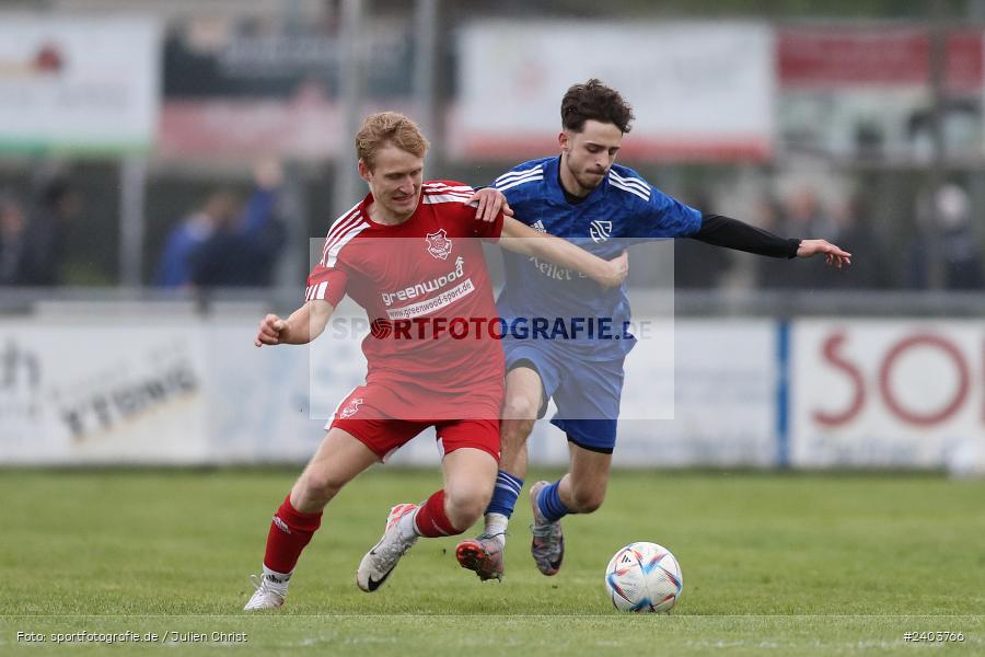 Sportgelände, Lohr, 17.04.2024, sport, action, BFV, Fussball, April 2024, 28. Spieltag, Bezirksliga Unterfranken West, SpVgg Hösbach-Bahnhof, TSV Lohr - Bild-ID: 2403766