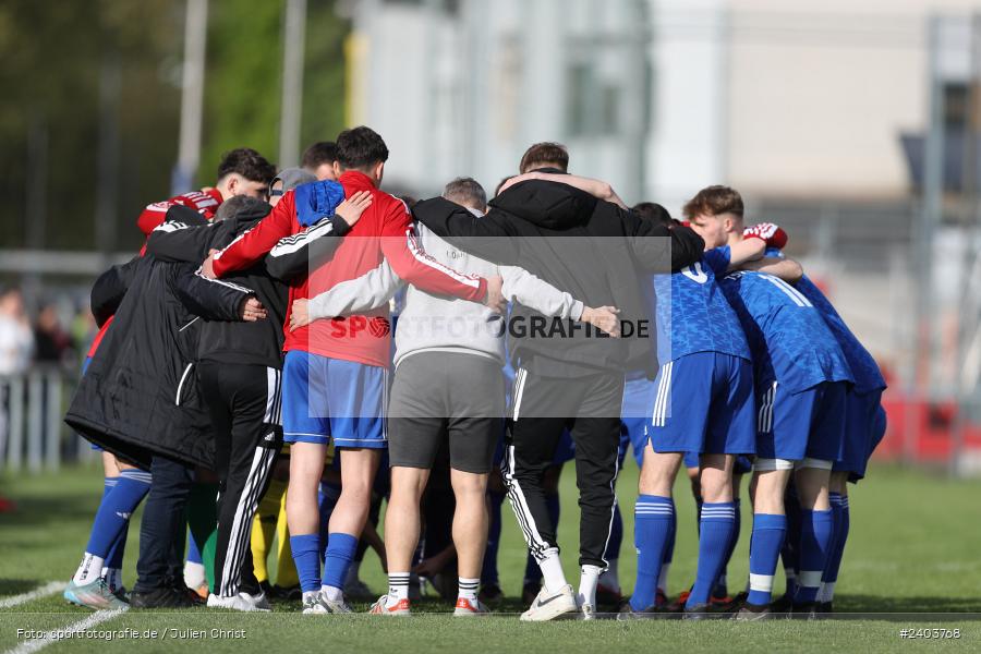 Sportgelände, Lohr, 17.04.2024, sport, action, BFV, Fussball, April 2024, 28. Spieltag, Bezirksliga Unterfranken West, SpVgg Hösbach-Bahnhof, TSV Lohr - Bild-ID: 2403768