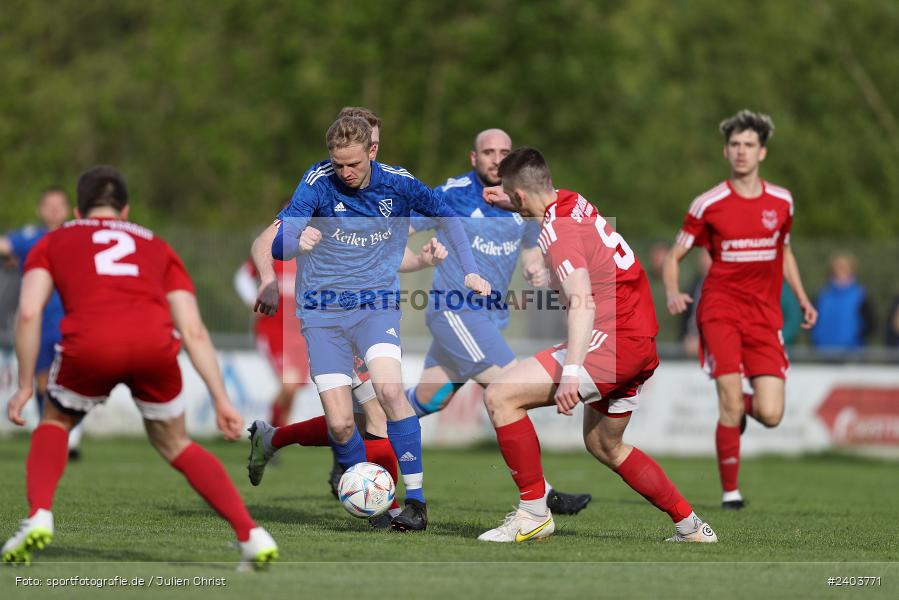 Sportgelände, Lohr, 17.04.2024, sport, action, BFV, Fussball, April 2024, 28. Spieltag, Bezirksliga Unterfranken West, SpVgg Hösbach-Bahnhof, TSV Lohr - Bild-ID: 2403771