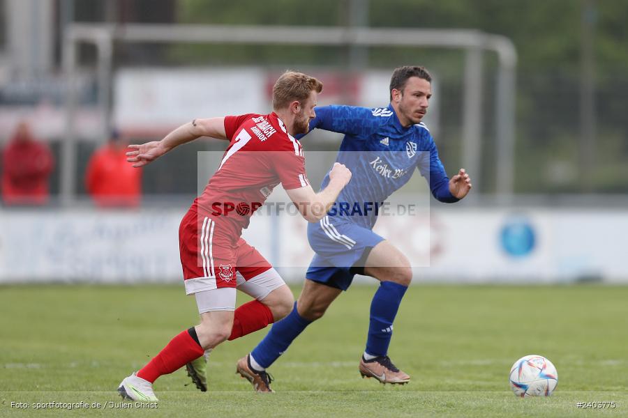 Sportgelände, Lohr, 17.04.2024, sport, action, BFV, Fussball, April 2024, 28. Spieltag, Bezirksliga Unterfranken West, SpVgg Hösbach-Bahnhof, TSV Lohr - Bild-ID: 2403775