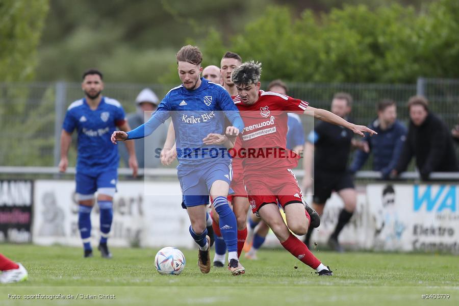 Sportgelände, Lohr, 17.04.2024, sport, action, BFV, Fussball, April 2024, 28. Spieltag, Bezirksliga Unterfranken West, SpVgg Hösbach-Bahnhof, TSV Lohr - Bild-ID: 2403779