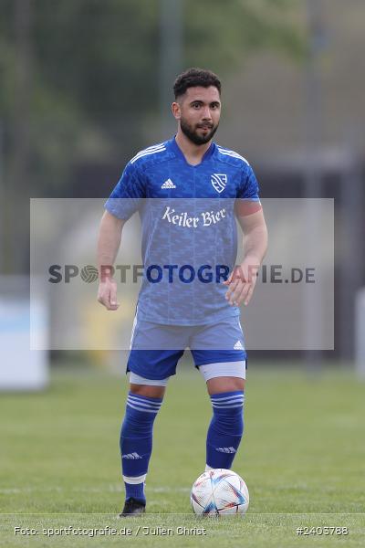 Sportgelände, Lohr, 17.04.2024, sport, action, BFV, Fussball, April 2024, 28. Spieltag, Bezirksliga Unterfranken West, SpVgg Hösbach-Bahnhof, TSV Lohr - Bild-ID: 2403788