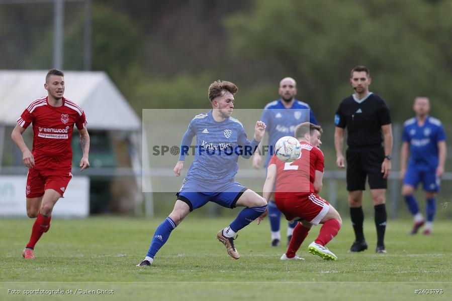 Sportgelände, Lohr, 17.04.2024, sport, action, BFV, Fussball, April 2024, 28. Spieltag, Bezirksliga Unterfranken West, SpVgg Hösbach-Bahnhof, TSV Lohr - Bild-ID: 2403793