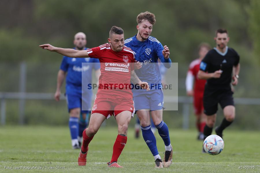 Sportgelände, Lohr, 17.04.2024, sport, action, BFV, Fussball, April 2024, 28. Spieltag, Bezirksliga Unterfranken West, SpVgg Hösbach-Bahnhof, TSV Lohr - Bild-ID: 2403795