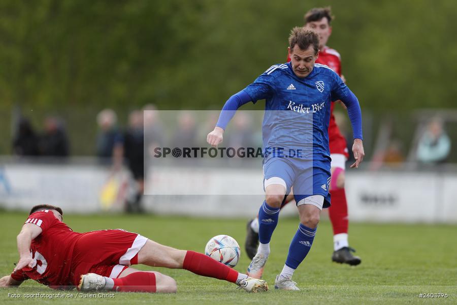 Sportgelände, Lohr, 17.04.2024, sport, action, BFV, Fussball, April 2024, 28. Spieltag, Bezirksliga Unterfranken West, SpVgg Hösbach-Bahnhof, TSV Lohr - Bild-ID: 2403796