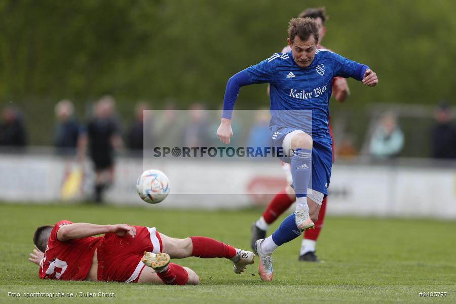Sportgelände, Lohr, 17.04.2024, sport, action, BFV, Fussball, April 2024, 28. Spieltag, Bezirksliga Unterfranken West, SpVgg Hösbach-Bahnhof, TSV Lohr - Bild-ID: 2403797