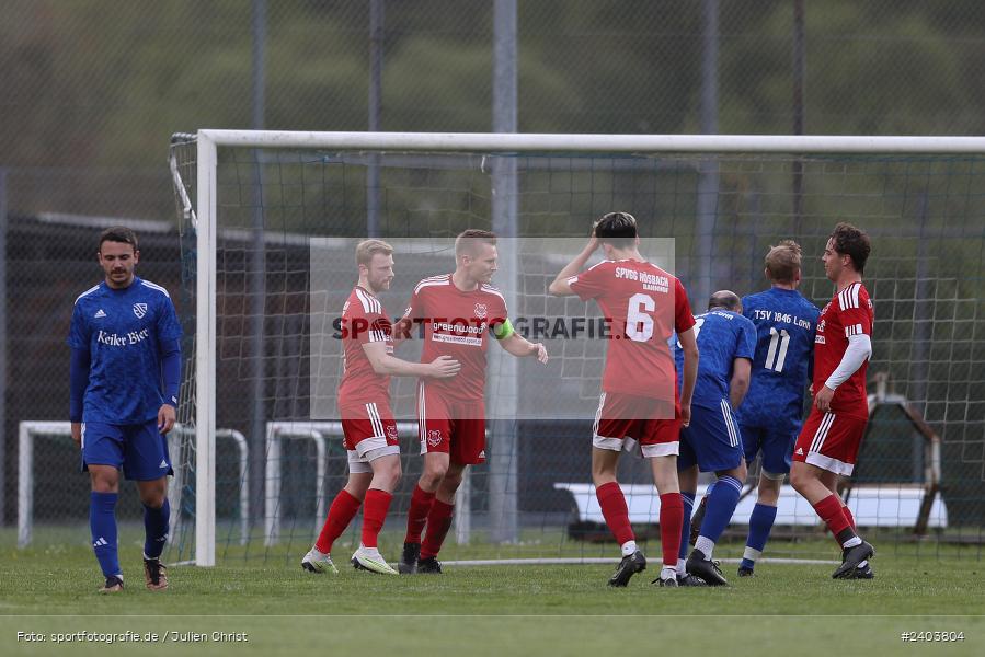 Sportgelände, Lohr, 17.04.2024, sport, action, BFV, Fussball, April 2024, 28. Spieltag, Bezirksliga Unterfranken West, SpVgg Hösbach-Bahnhof, TSV Lohr - Bild-ID: 2403804 Sportgelände, Lohr, 17.04.2024, sport, action, BFV, Fussball, April 2024, 28. Spieltag, Bezirksliga Unterfranken West, SpVgg Hösbach-Bahnhof, TSV Lohr - Bild-ID: 2403804