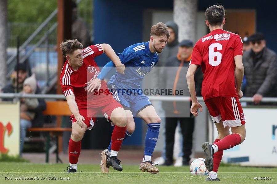 Sportgelände, Lohr, 17.04.2024, sport, action, BFV, Fussball, April 2024, 28. Spieltag, Bezirksliga Unterfranken West, SpVgg Hösbach-Bahnhof, TSV Lohr - Bild-ID: 2403826
