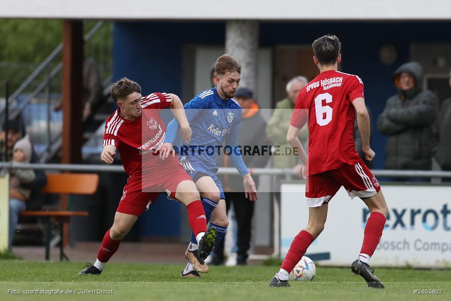 Sportgelände, Lohr, 17.04.2024, sport, action, BFV, Fussball, April 2024, 28. Spieltag, Bezirksliga Unterfranken West, SpVgg Hösbach-Bahnhof, TSV Lohr - Bild-ID: 2403827