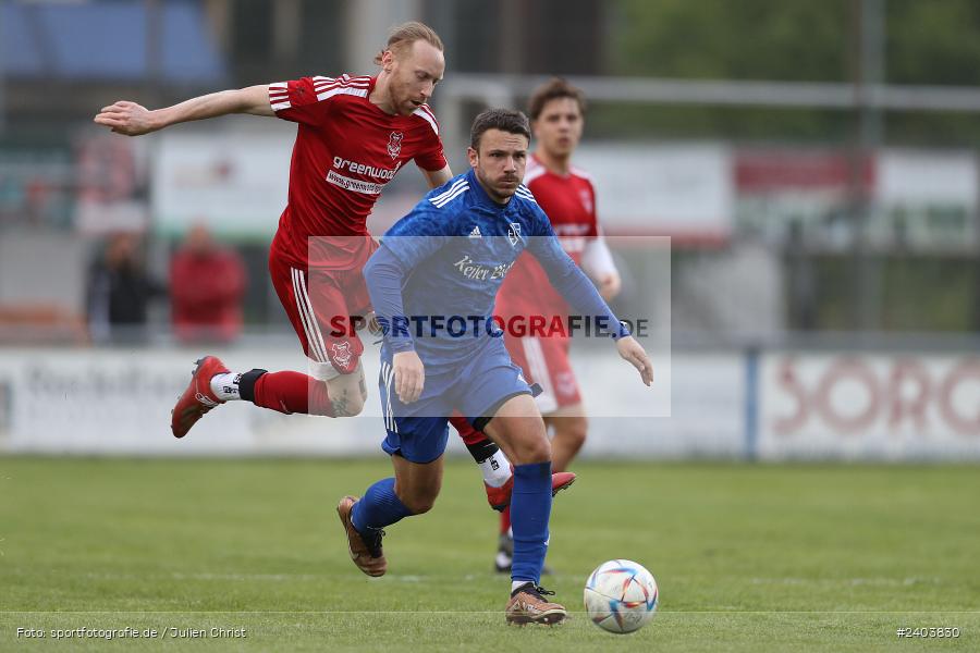 Sportgelände, Lohr, 17.04.2024, sport, action, BFV, Fussball, April 2024, 28. Spieltag, Bezirksliga Unterfranken West, SpVgg Hösbach-Bahnhof, TSV Lohr - Bild-ID: 2403830