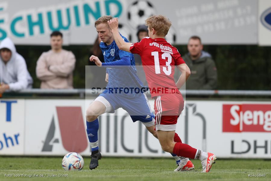 Sportgelände, Lohr, 17.04.2024, sport, action, BFV, Fussball, April 2024, 28. Spieltag, Bezirksliga Unterfranken West, SpVgg Hösbach-Bahnhof, TSV Lohr - Bild-ID: 2403840