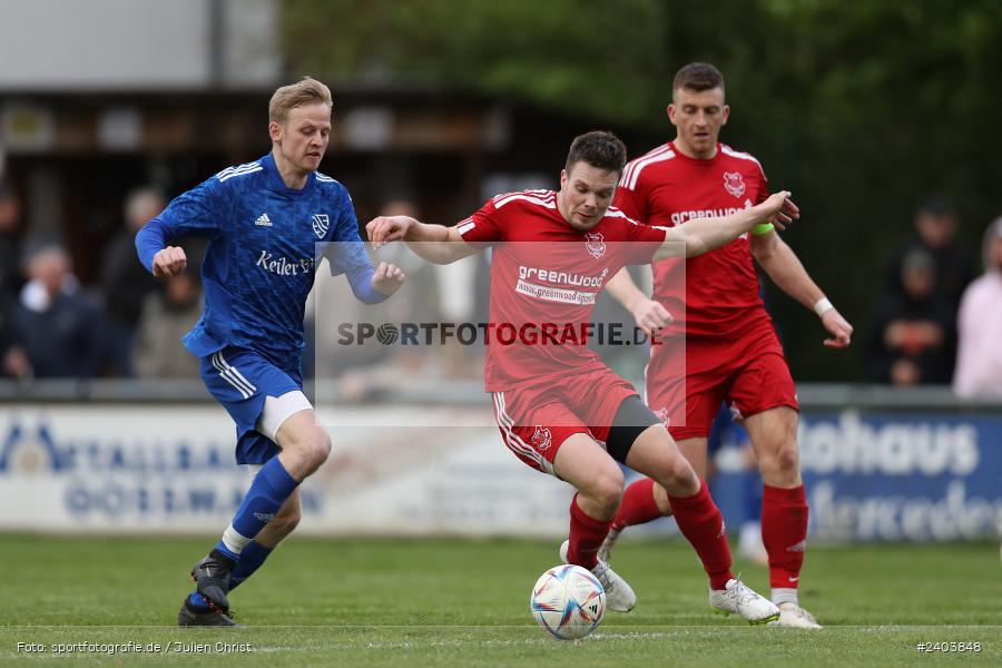 Sportgelände, Lohr, 17.04.2024, sport, action, BFV, Fussball, April 2024, 28. Spieltag, Bezirksliga Unterfranken West, SpVgg Hösbach-Bahnhof, TSV Lohr - Bild-ID: 2403848