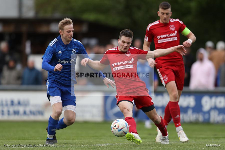 Sportgelände, Lohr, 17.04.2024, sport, action, BFV, Fussball, April 2024, 28. Spieltag, Bezirksliga Unterfranken West, SpVgg Hösbach-Bahnhof, TSV Lohr - Bild-ID: 2403849