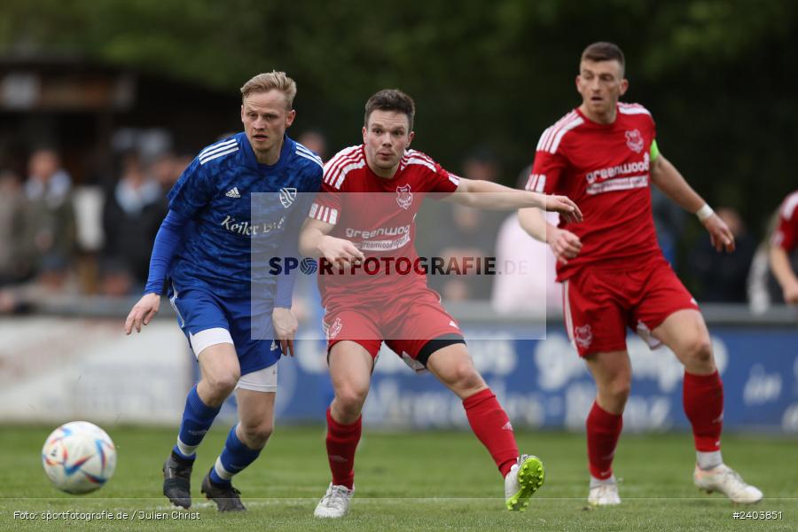 Sportgelände, Lohr, 17.04.2024, sport, action, BFV, Fussball, April 2024, 28. Spieltag, Bezirksliga Unterfranken West, SpVgg Hösbach-Bahnhof, TSV Lohr - Bild-ID: 2403851