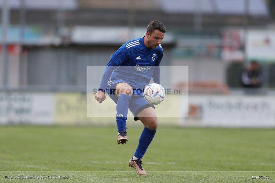 Sportgelände, Lohr, 17.04.2024, sport, action, BFV, Fussball, April 2024, 28. Spieltag, Bezirksliga Unterfranken West, SpVgg Hösbach-Bahnhof, TSV Lohr - Bild-ID: 2403856