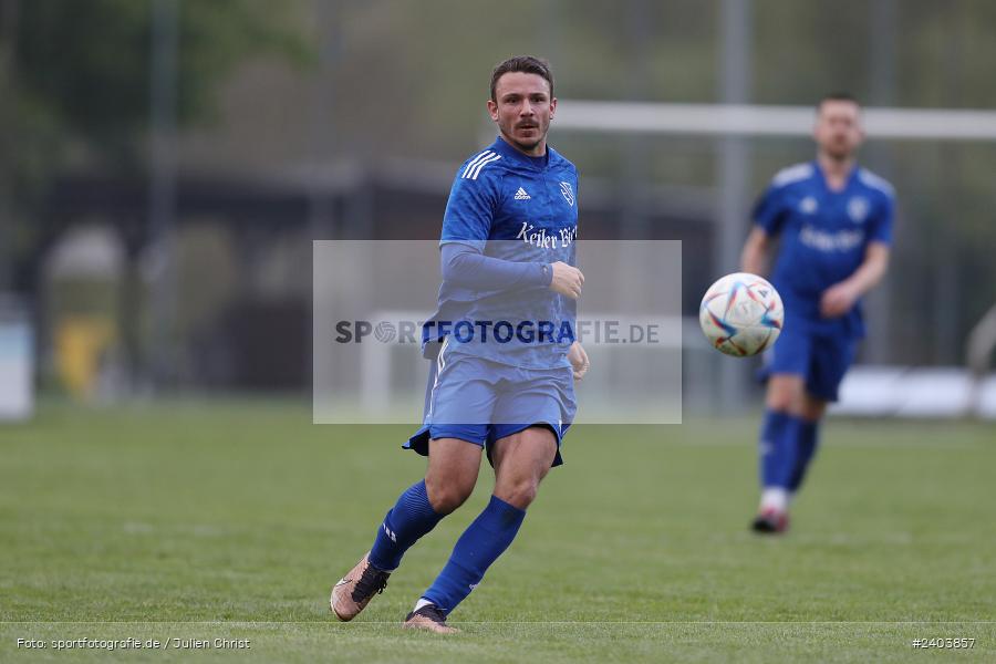 Sportgelände, Lohr, 17.04.2024, sport, action, BFV, Fussball, April 2024, 28. Spieltag, Bezirksliga Unterfranken West, SpVgg Hösbach-Bahnhof, TSV Lohr - Bild-ID: 2403857
