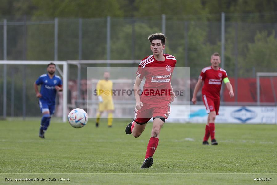 Sportgelände, Lohr, 17.04.2024, sport, action, BFV, Fussball, April 2024, 28. Spieltag, Bezirksliga Unterfranken West, SpVgg Hösbach-Bahnhof, TSV Lohr - Bild-ID: 2403867